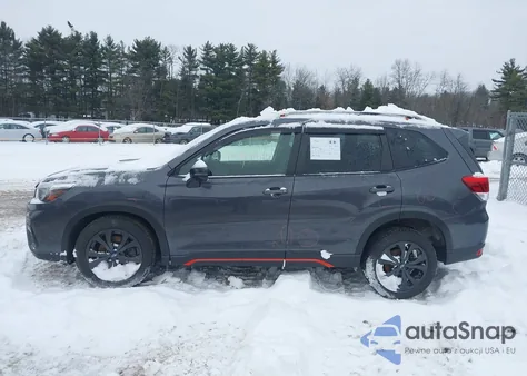 2021 Subaru Forester Sport from USA, damaged, VIN JF2SKALC4MH492894